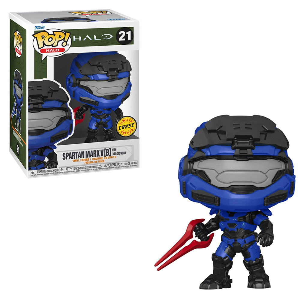 [PRE-ORDER] Funko POP! Halo Infinite - Mark V [B] with Blue Energy Sword Vinyl Figure #21