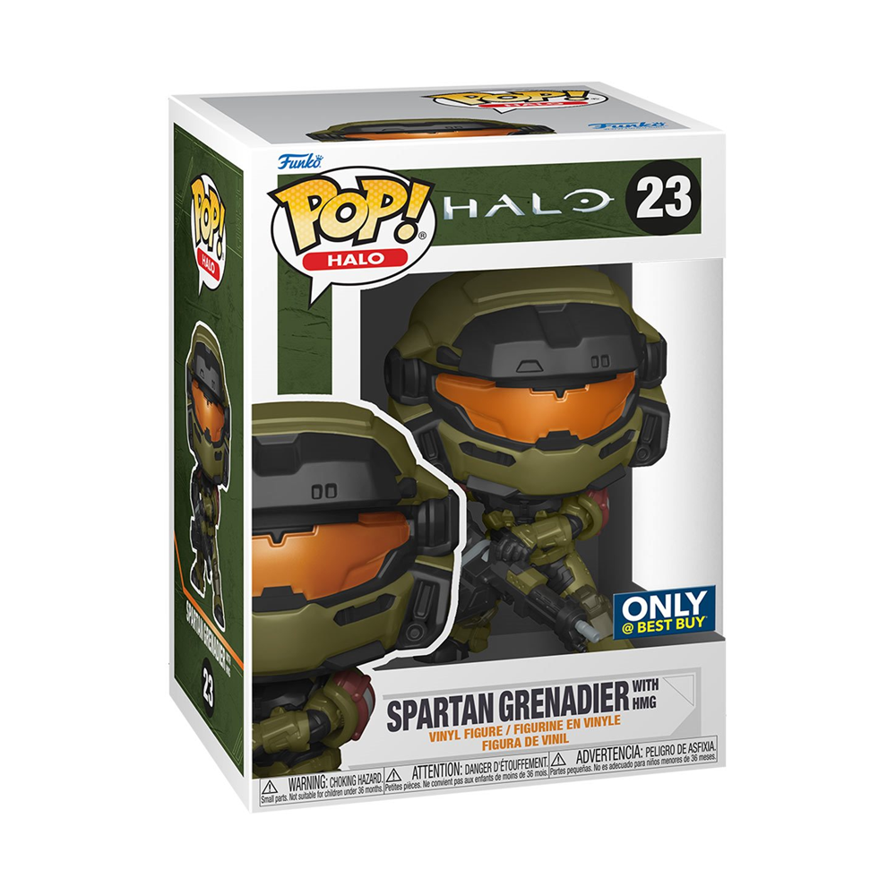 Funko POP! Halo Infinite - Spartan Grenadier Vinyl Figure #23 Best Buy Exclusive [READ DESCRIPTION]