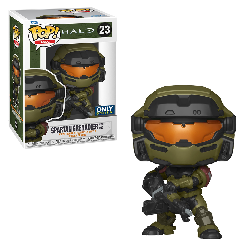 Funko POP! Halo Infinite - Spartan Grenadier Vinyl Figure #23 Best Buy Exclusive [READ DESCRIPTION]