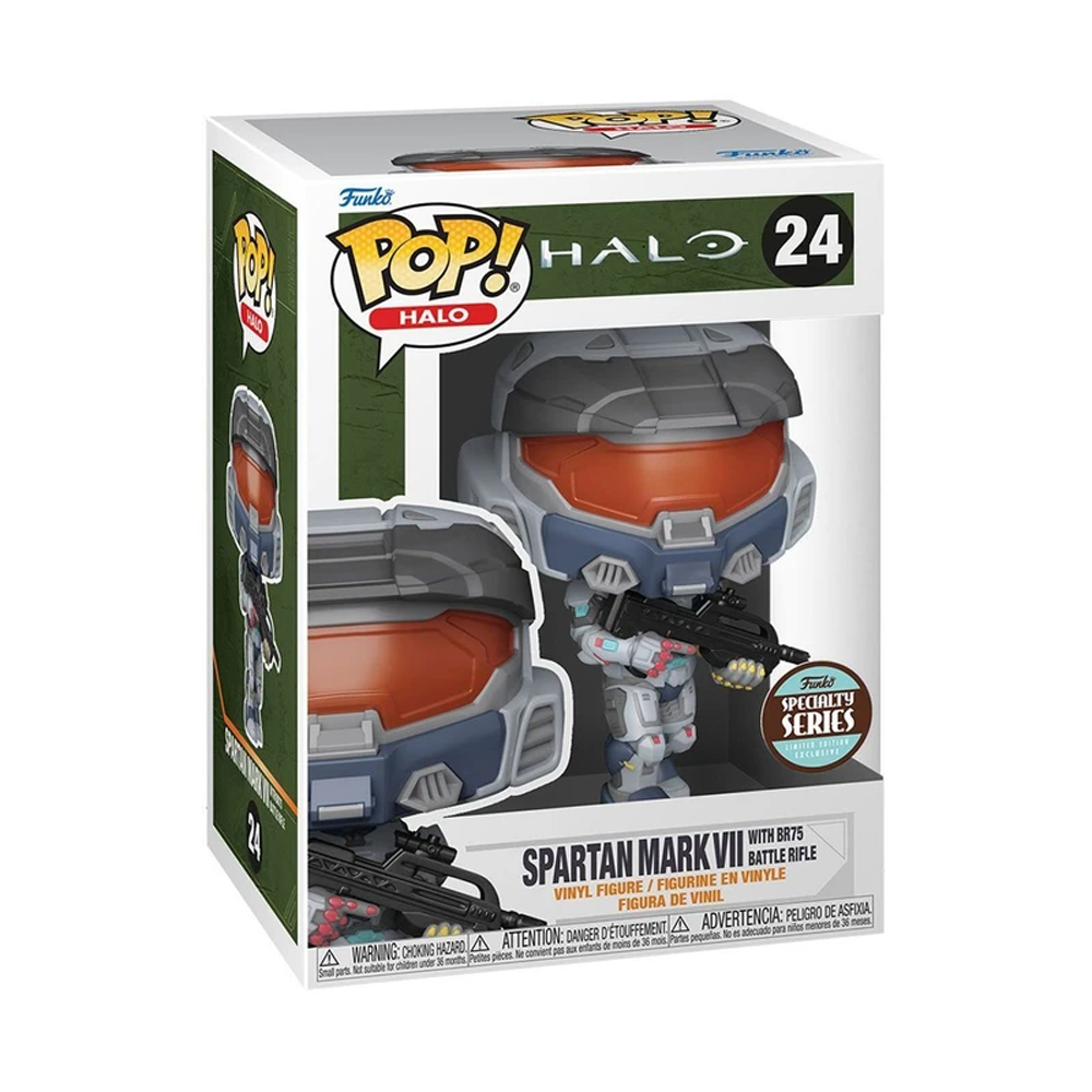 [PRE-ORDER] Funko POP! Halo Infinite - Mark VII with BR75 Battle Rifle Vinyl Figure #24 Specialty Series