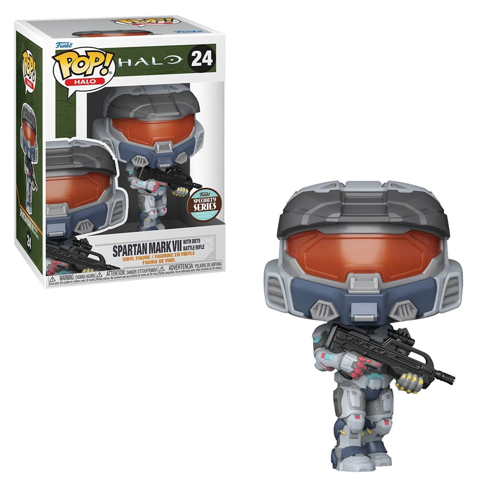 [PRE-ORDER] Funko POP! Halo Infinite - Mark VII with BR75 Battle Rifle Vinyl Figure #24 Specialty Series