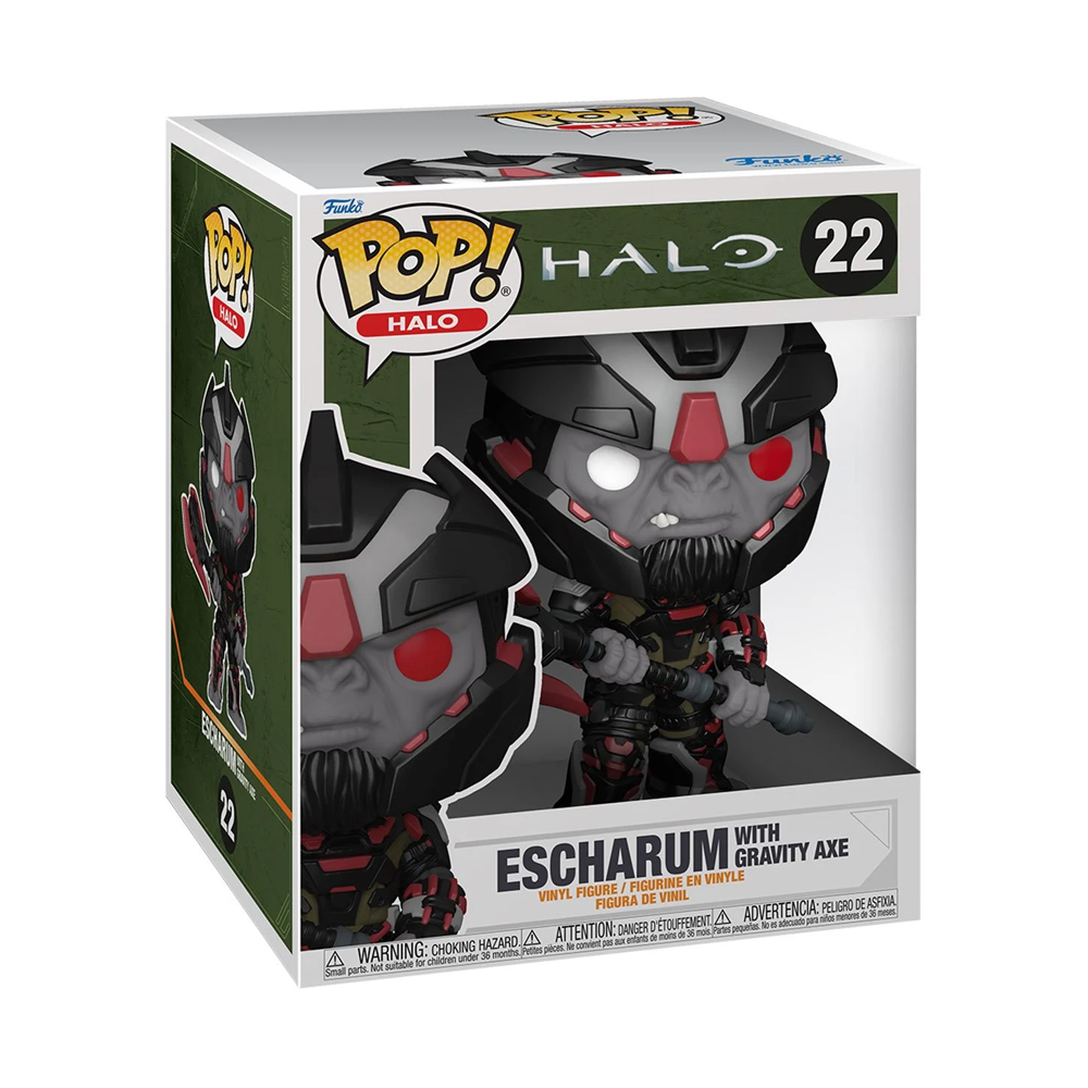 [PRE-ORDER] Funko POP! Halo Infinite - Escharum with Gravity Axe 6-Inch Vinyl Figure #22