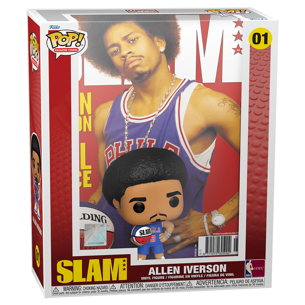 [PRE-ORDER] Funko POP! NBA Cover: SLAM - Allen Iverson Vinyl Figure