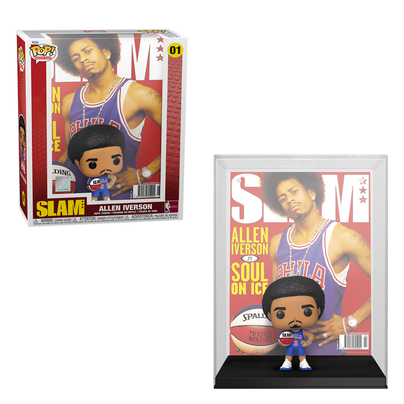 [PRE-ORDER] Funko POP! NBA Cover: SLAM - Allen Iverson Vinyl Figure