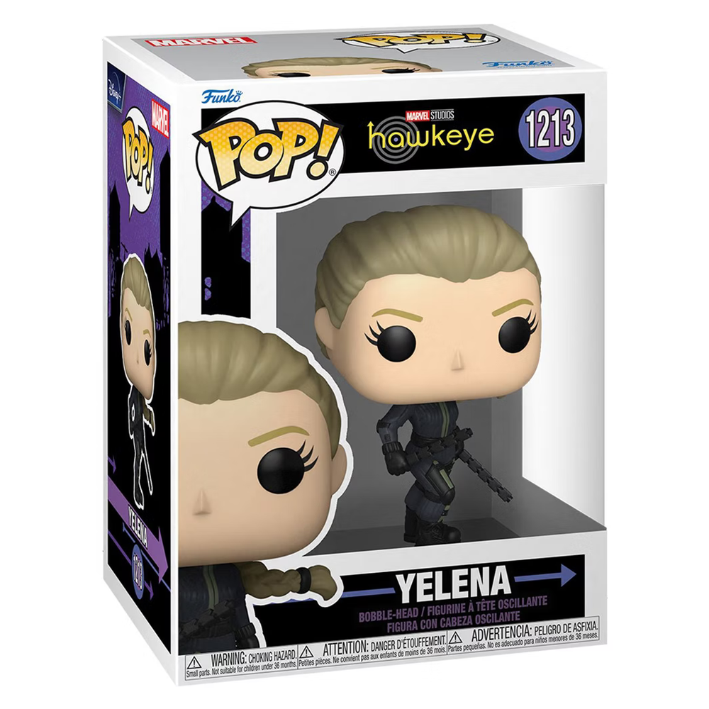 Yelena and Black widow funko fashion pop collection