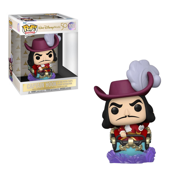 Funko POP! Ride: Walt Disney World 50th - Captain Hook on Peter Pan's