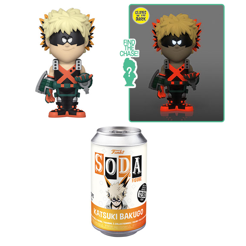 [PRE-ORDER] Funko Vinyl SODA: My Hero Academia - Katsuki Bakugo Vinyl Figure