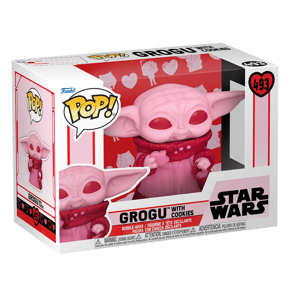 Funko POP! Star Wars: Valentines - Grogu Vinyl Figure #493