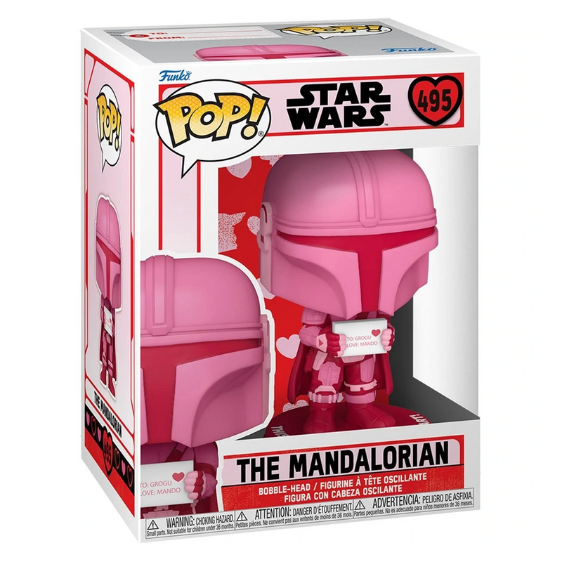 Funko POP! Star Wars: Valentines - Mandalorian Vinyl Figure