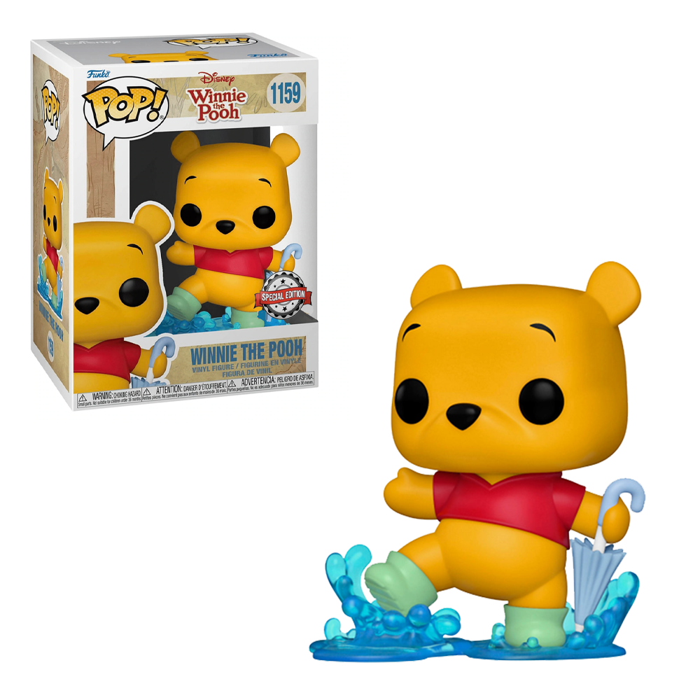 Funko POP! Winnie the Pooh - Rainy Day Pooh Vinyl Figure #1159 Special Edition Exclusive [READ DESCRIPTION]