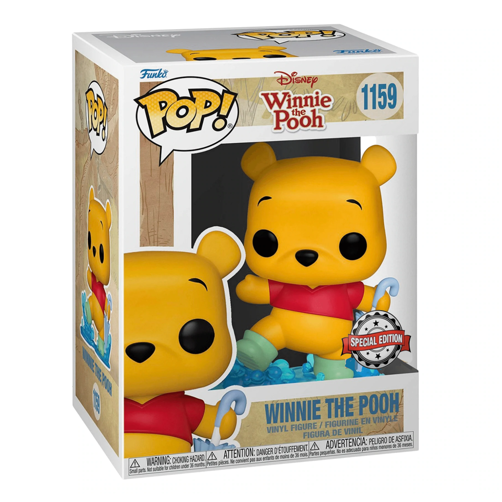 Funko POP! Winnie the Pooh - Rainy Day Pooh Vinyl Figure #1159 Special Edition Exclusive [READ DESCRIPTION]