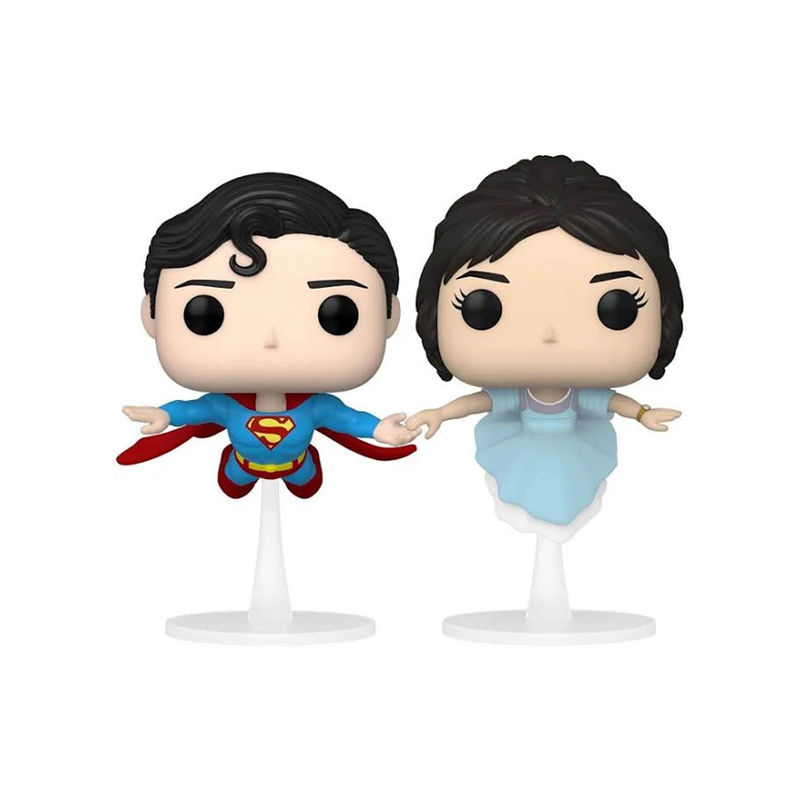 Funko POP! DC - Superman and Lois Flying 2-Pack Vinyl Figure Special Edition Exclusive