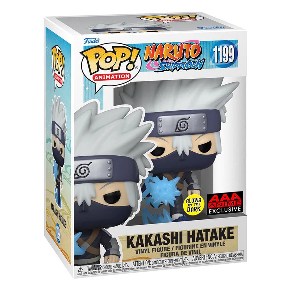 Funko POP! Naruto Shippuden - Kakashi Hatake Vinyl Figure #1199 AAA Anime Exclusive