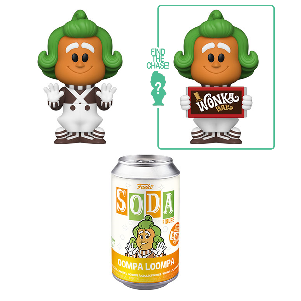 [PRE-ORDER] Funko Vinyl SODA: Willy Wonka - Oompa Loompa Vinyl Figure