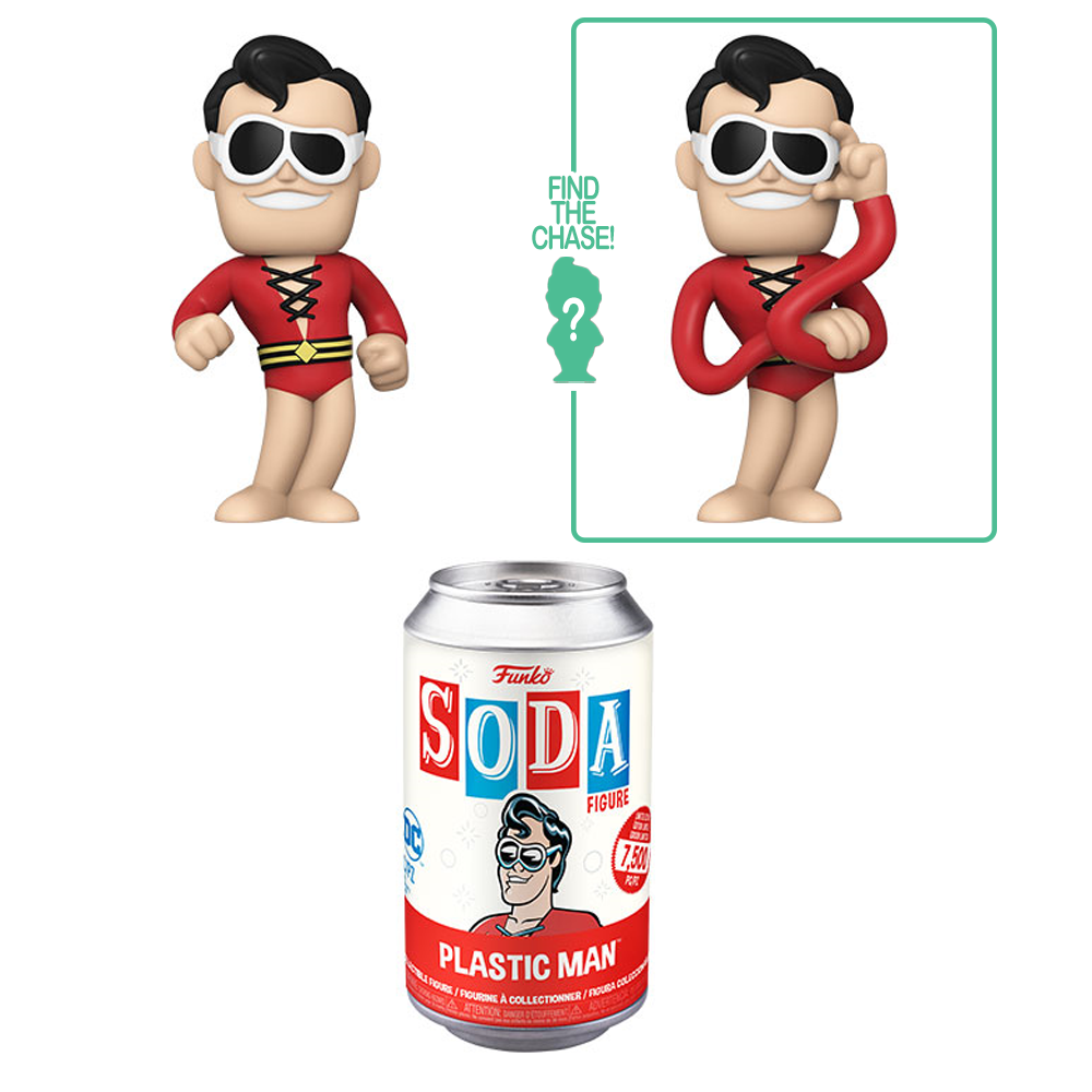 [PRE-ORDER] Funko Vinyl SODA: DC - Plastic Man Vinyl Figure