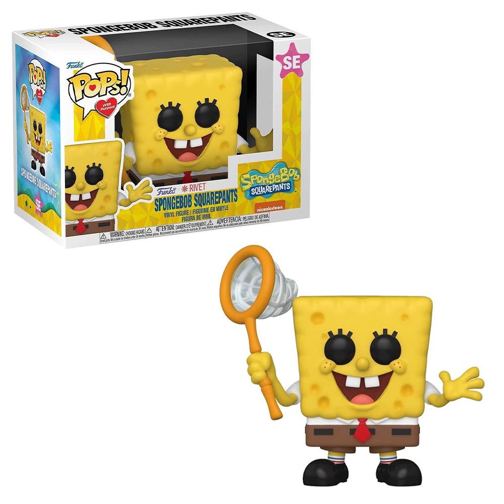 FU60888 Funko POP! Pops! with Purpose: (Youth Trust) - Spongebob Vinyl Figure