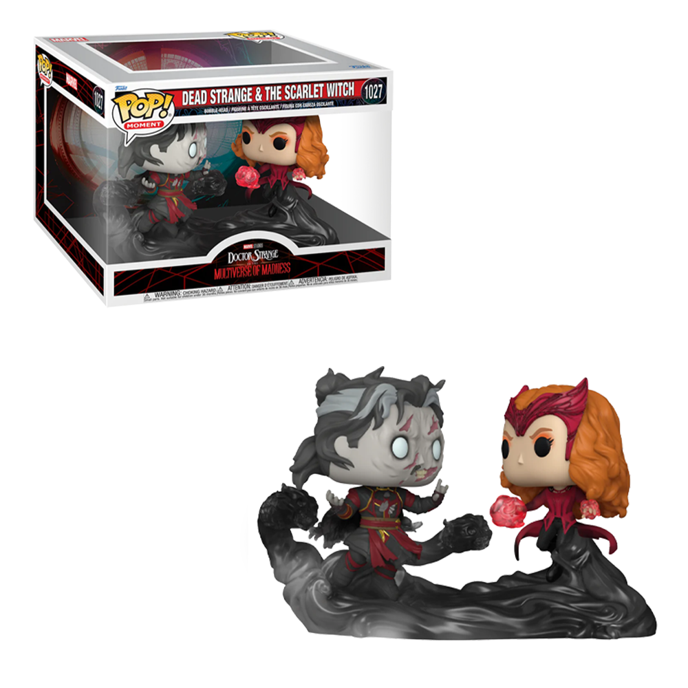 [PRE-ORDER] Funko POP Moment: Doctor Strange in the Multiverse of Madness - Stellar Vortex - Dead Strange + The Scarlet Witch Vinyl Figure #1027