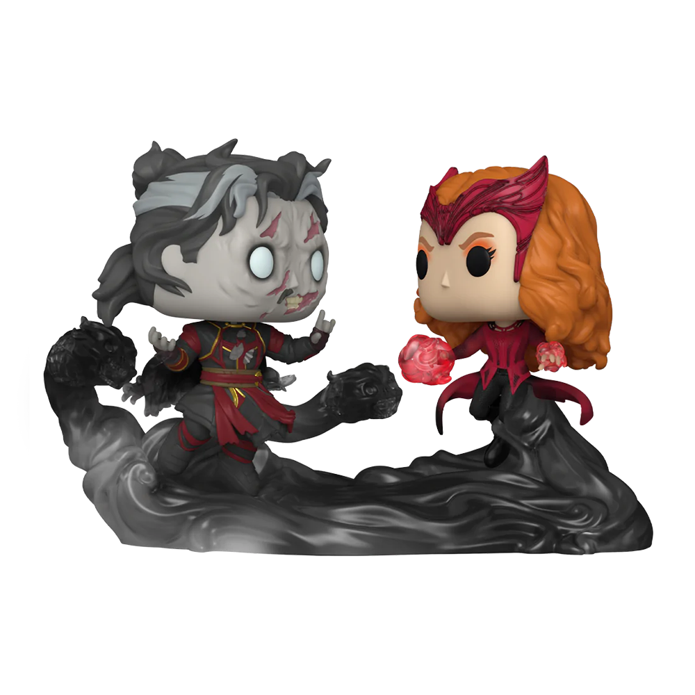 [PRE-ORDER] Funko POP Moment: Doctor Strange in the Multiverse of Madness - Stellar Vortex - Dead Strange + The Scarlet Witch Vinyl Figure #1027