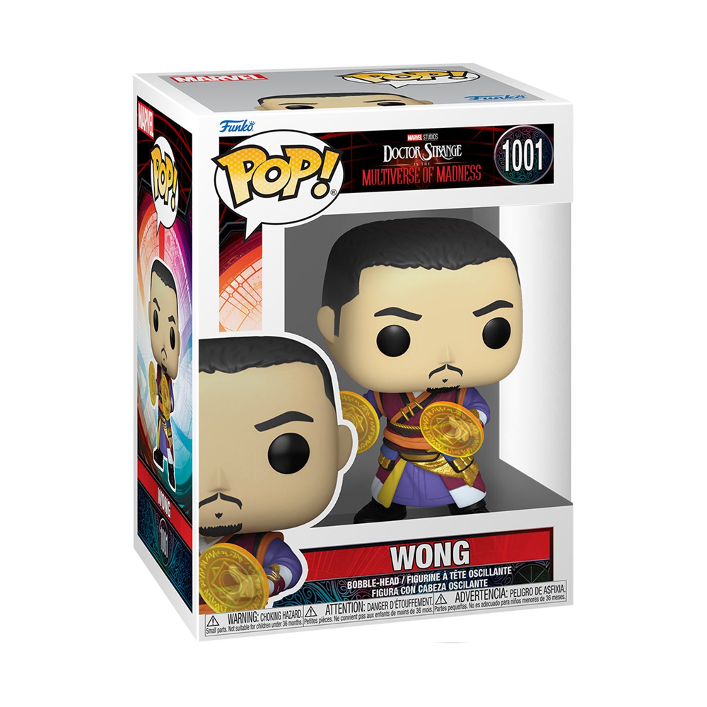 [PRE-ORDER] Funko POP! Doctor Strange in the Multiverse of Madness - Wong Vinyl Figure #1001