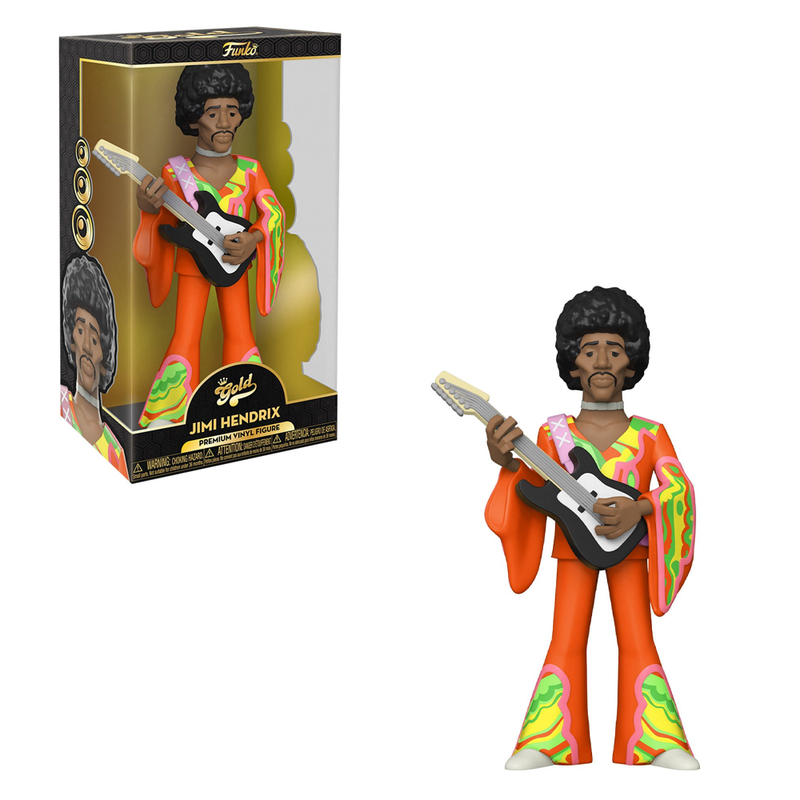 [PRE-ORDER] Funko Vinyl GOLD: Music - Jimi Hendrix 12-Inch Vinyl Figure