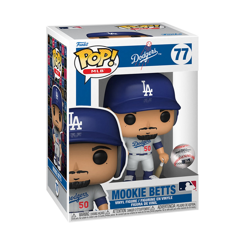 [PRE-ORDER] Funko POP! MLB: Dodgers - Mookie Betts (Alternate Jersey) Vinyl Figure