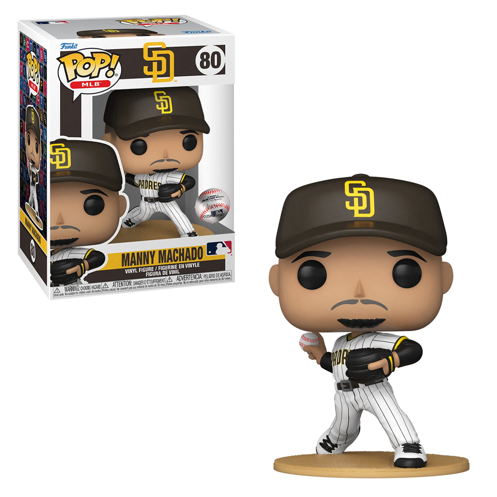 [PRE-ORDER] Funko POP! MLB: Padres - Manny Machado (Home Jersey) Vinyl Figure #80