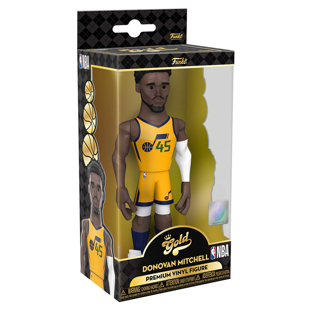 [PRE-ORDER] Funko Vinyl GOLD: NBA: Jazz - Donovan Mitchell (City Edition '21) 5-Inch Vinyl Figure