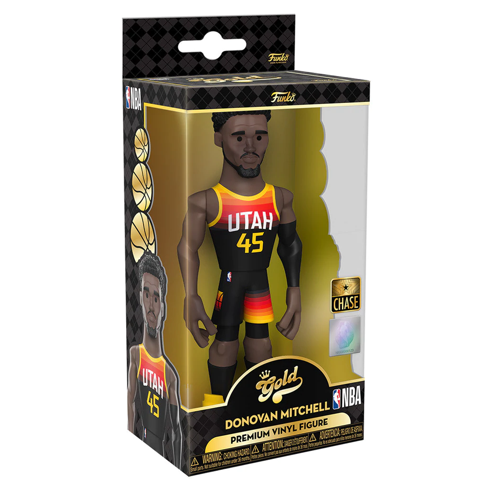 [PRE-ORDER] Funko Vinyl GOLD: NBA: Jazz - Donovan Mitchell (City Edition '21) 5-Inch Vinyl Figure