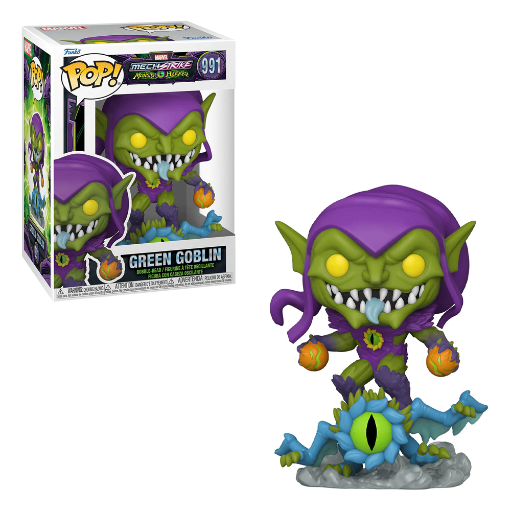 [PRE-ORDER] Funko POP! Mech Strike: Monster Hunters - Green Goblin Vinyl Figure #991