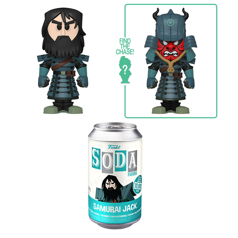 [PRE-ORDER] Funko Vinyl SODA: Samurai Jack - Armored Jack Vinyl Figure