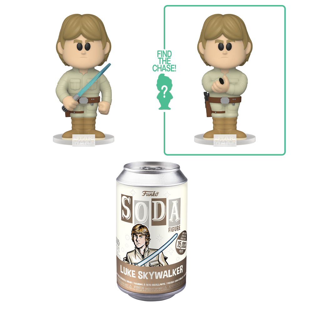 [PRE-ORDER] Funko Vinyl SODA: Star Wars - Luke Skywalker Vinyl Figure