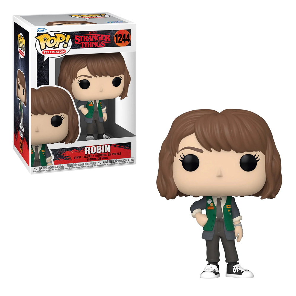 [PRE-ORDER] Funko POP! Stranger Things S4 - Robin Vinyl Figure #1244