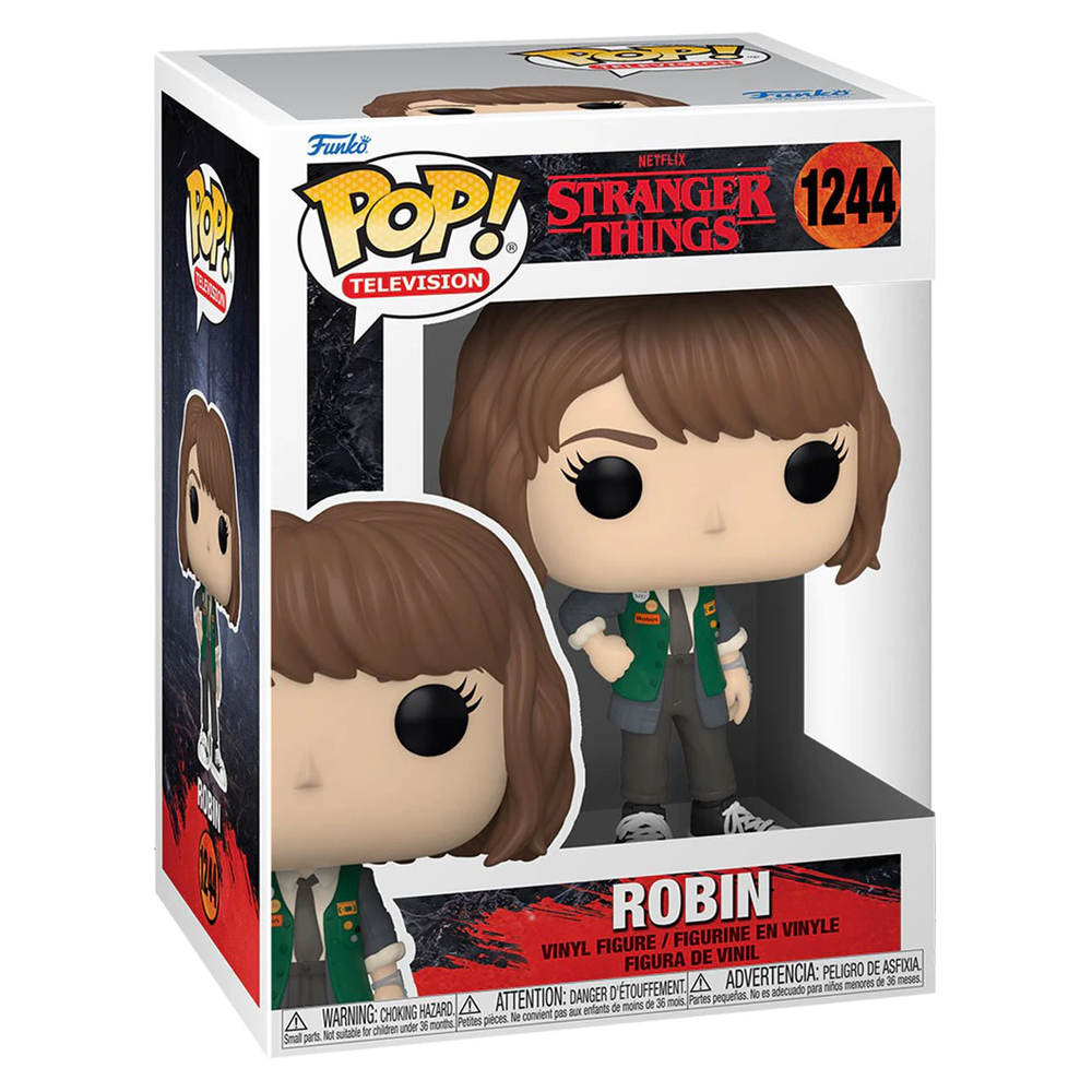 [PRE-ORDER] Funko POP! Stranger Things S4 - Robin Vinyl Figure #1244