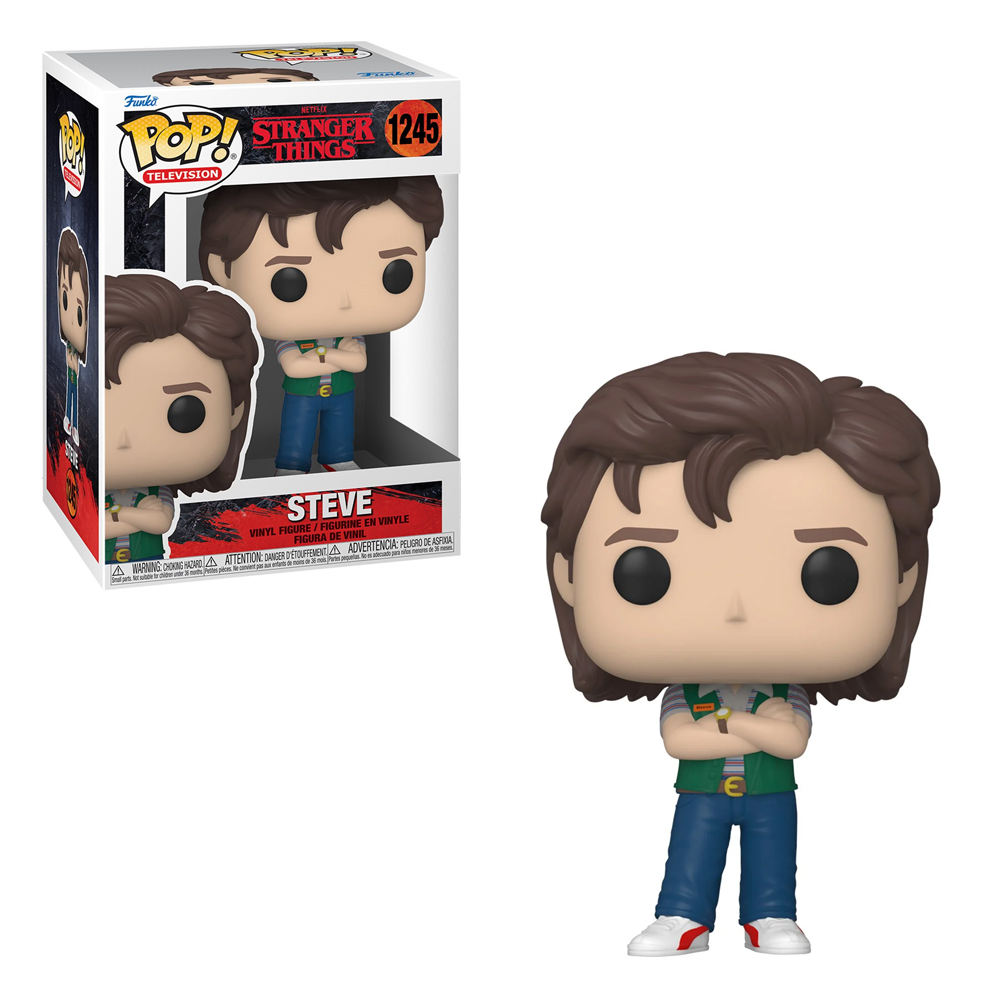 [PRE-ORDER] Funko POP! Stranger Things S4 -Steve Harrington Vinyl Figure #1245