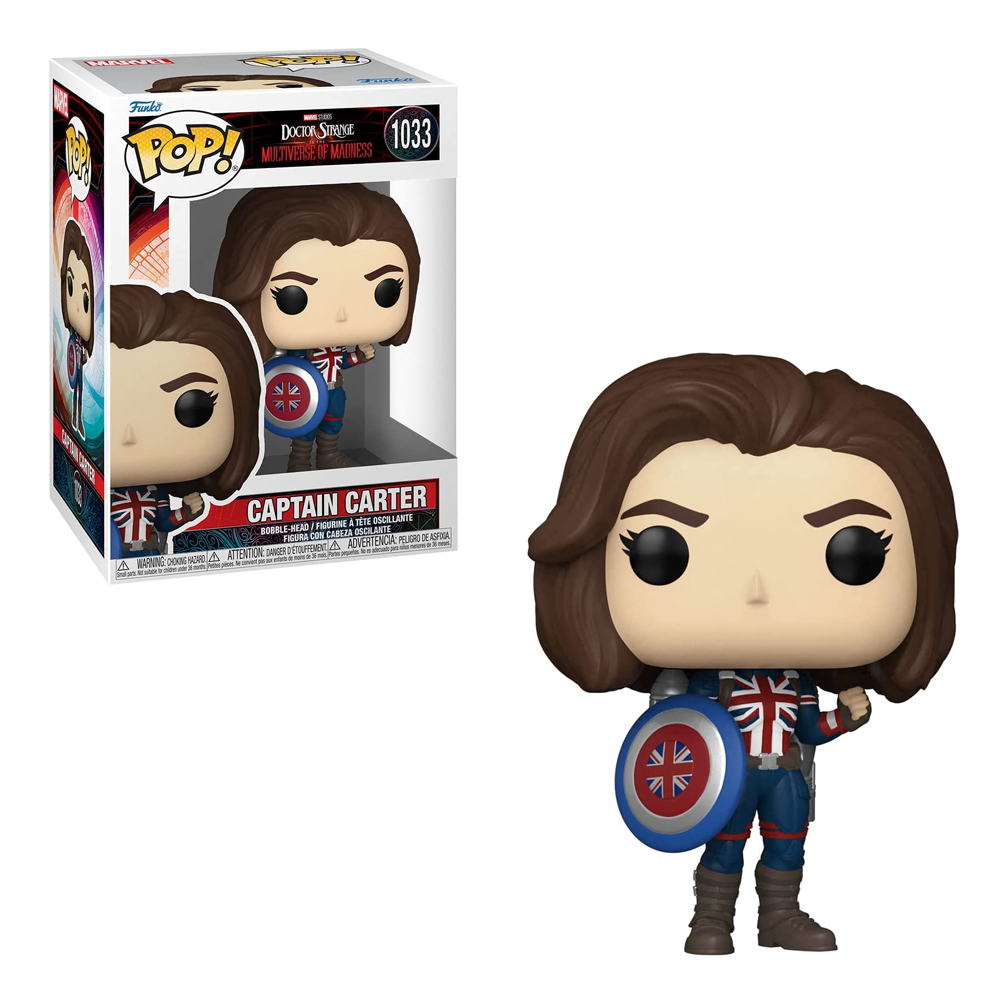 [PRE-ORDER] Funko POP! Doctor Strange in the Multiverse of Madness - Captain Carter Vinyl Figure #1033