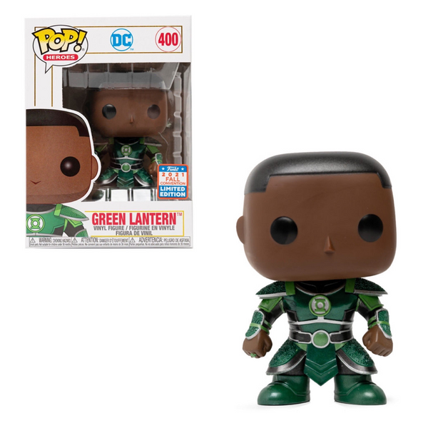Funko POP! DC Heroes Imperial Palace - Green Lantern (Metallic) Vinyl Figure #400 2021 Fall Convention Exclusive
