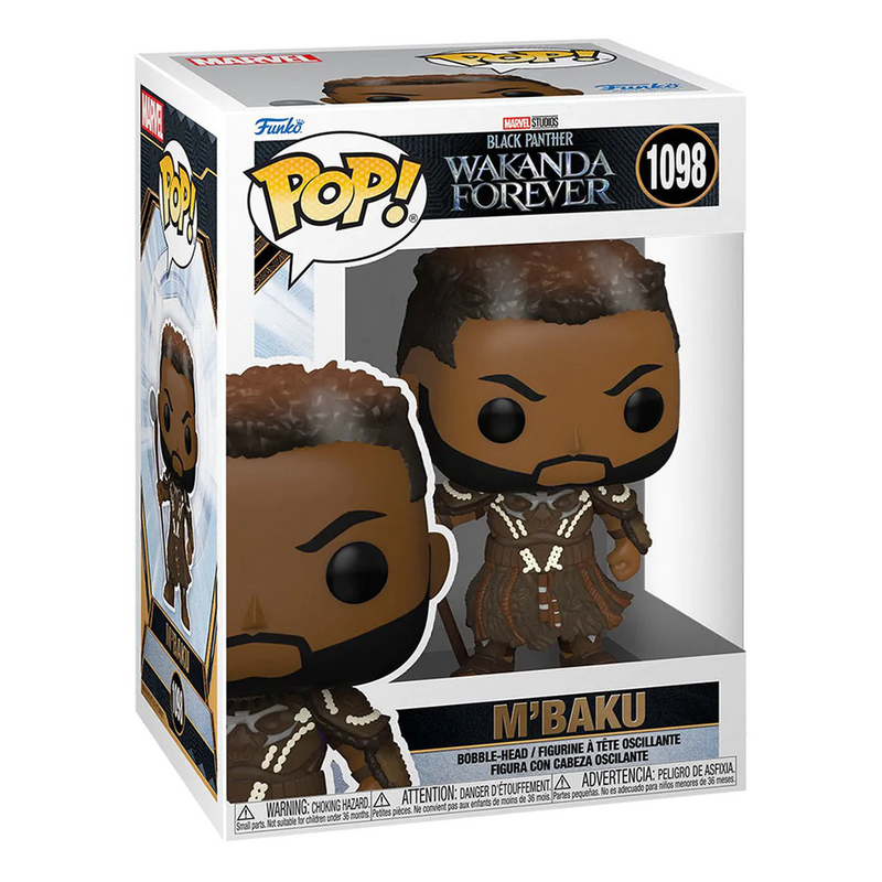 Funko POP! Marvel: Black Panther Wakanda Forever - M'Baku Figure