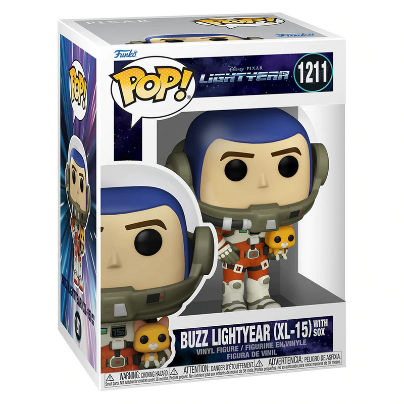 [PRE-ORDER] Funko POP! Lightyear - Buzz Lightyear (XL-15) with Sox Vinyl Figure