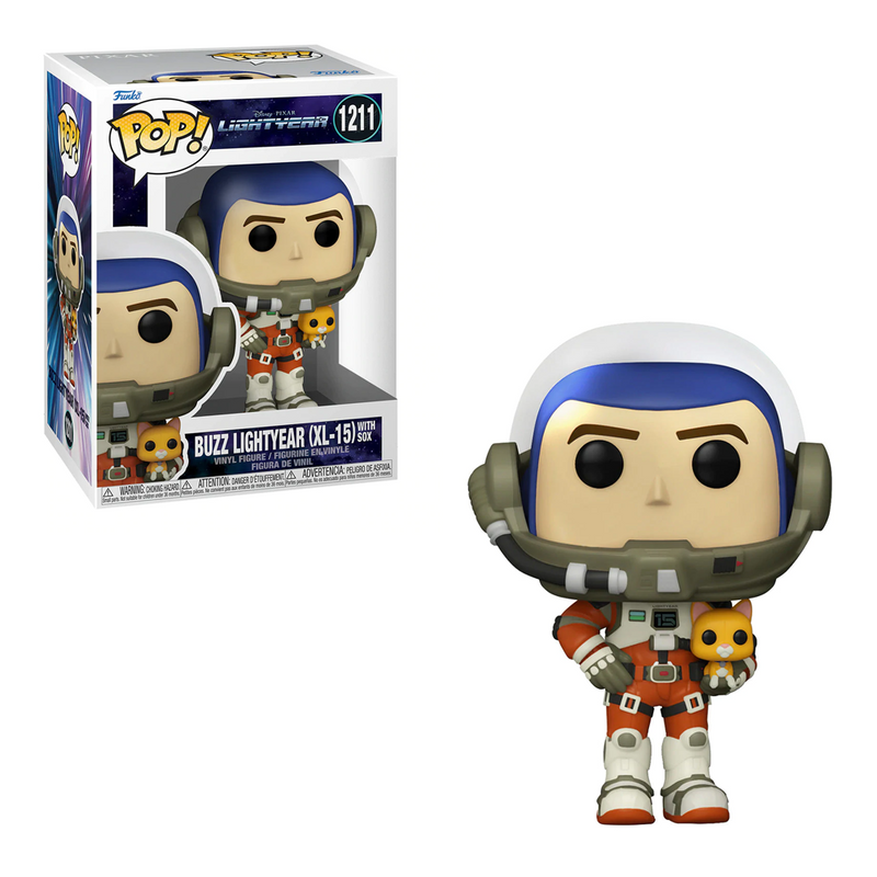 [PRE-ORDER] Funko POP! Lightyear - Buzz Lightyear (XL-15) with Sox Vinyl Figure