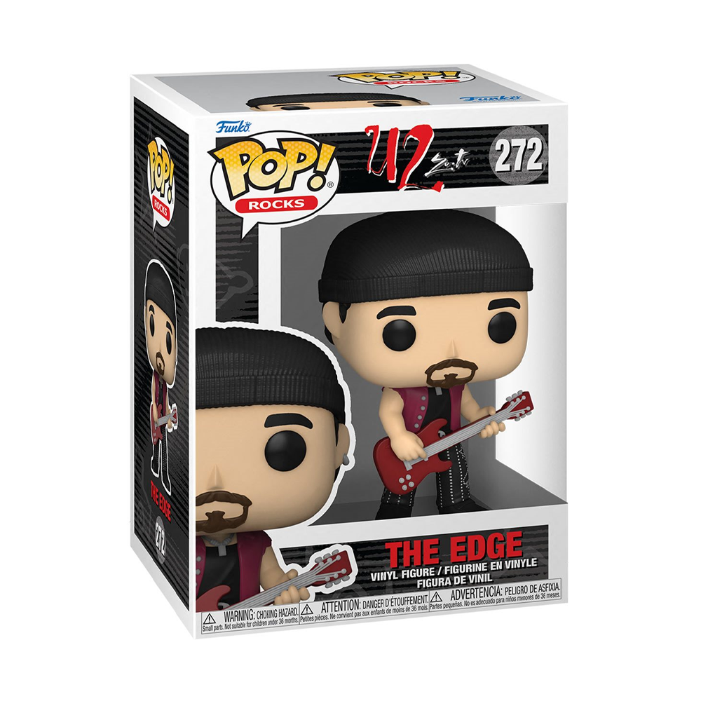 [PRE-ORDER] Funko POP! Rocks: U2 - Zoo TV - The Edge Vinyl Figure #272