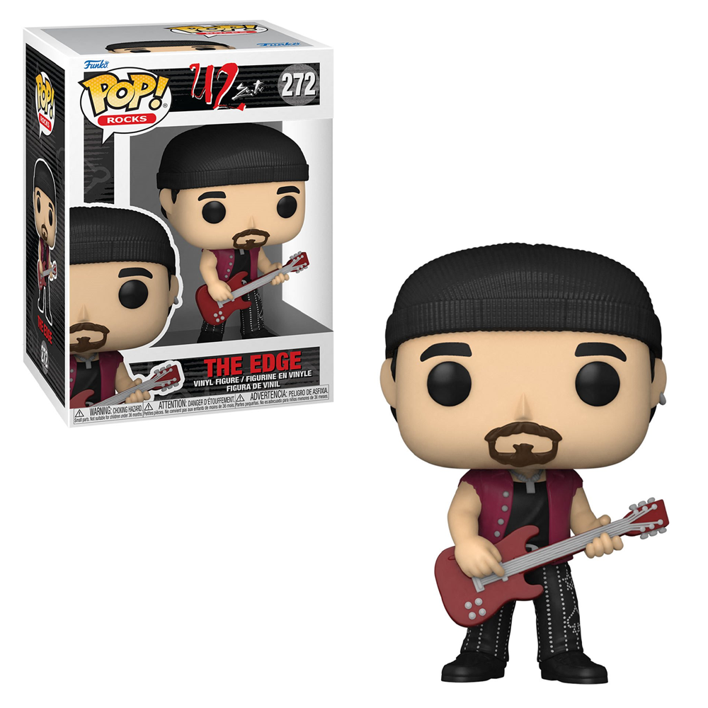 [PRE-ORDER] Funko POP! Rocks: U2 - Zoo TV - The Edge Vinyl Figure #272