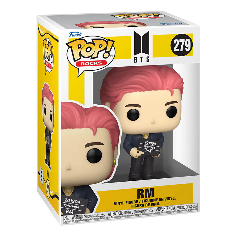 [PRE-ORDER] Funko POP! Rocks: BTS S3 - RM Vinyl Figure