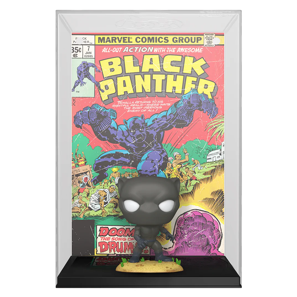 [PRE-ORDER] Funko POP! Comic Cover: Marvel - Black Panther Vinyl Figure #18