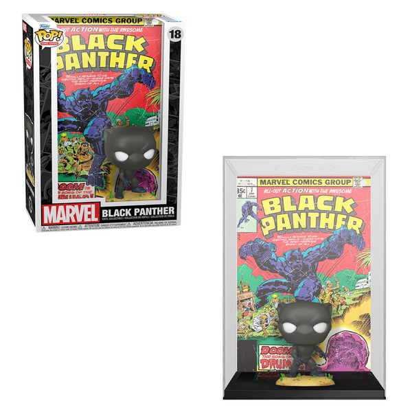 [PRE-ORDER] Funko POP! Comic Cover: Marvel - Black Panther Vinyl Figure #18