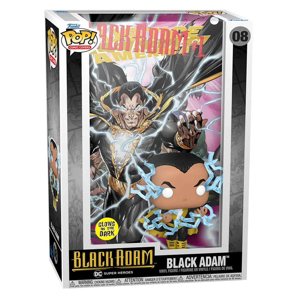 [PRE-ORDER] Funko POP! Comic Cover: DC Comics - Black Adam Vinyl Figure #8