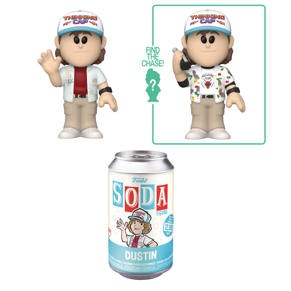 [PRE-ORDER] Funko Vinyl SODA: Stranger Things - Dustin Vinyl Figure