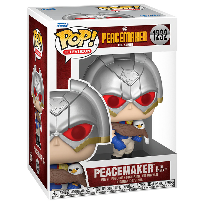 [PRE-ORDER] Funko POP! Peacemaker - Peacemaker with Eagly Vinyl Figure