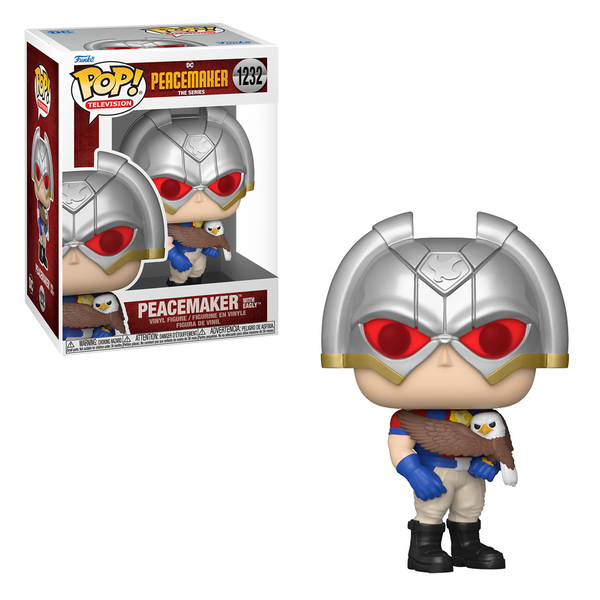 [PRE-ORDER] Funko POP! Peacemaker - Peacemaker with Eagly Vinyl Figure #1232