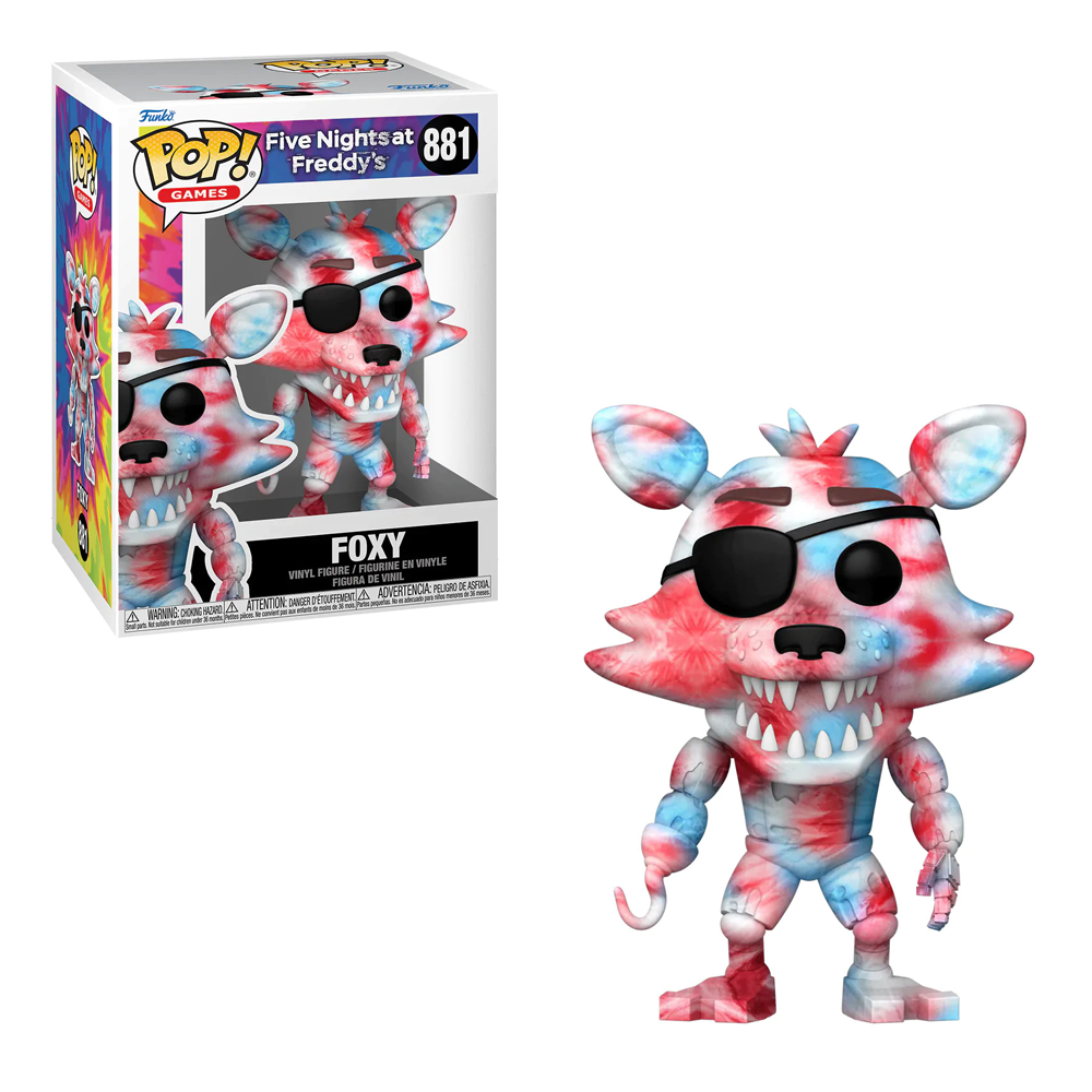 [PRE-ORDER] Funko POP! Five Nights at Freddy's Tie-Dye - Foxy Vinyl Figure #881