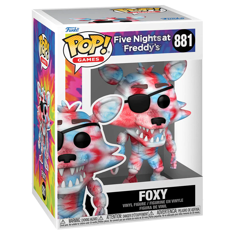 [PRE-ORDER] Funko POP! Five Nights at Freddy's Tie-Dye - Foxy Vinyl Figure #881